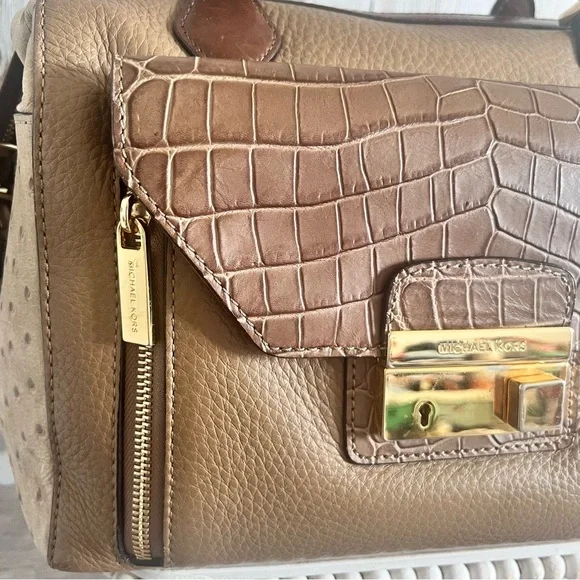 Michael Kors Gia Satchel Purse - Picture 2 of 11